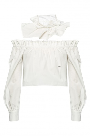 Cropped ruched top, zdjęcie 1 Cropped ruched top od Off White